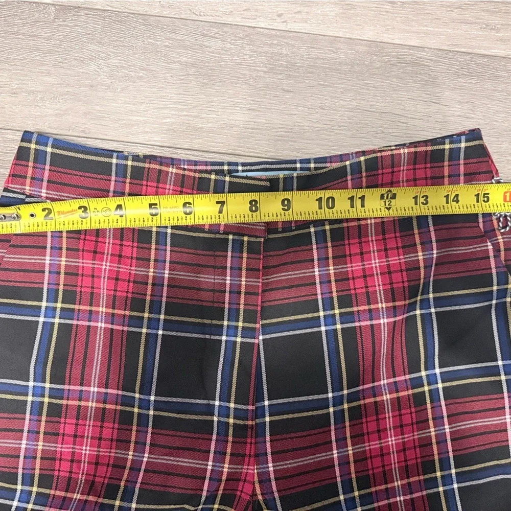 Draper James RSVP Plaid‎ Pants - Black & Red Plaid